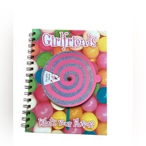 Girlfriends; What's Your Flavor y2k notebook